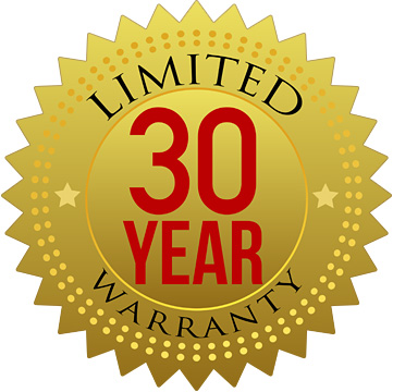 Limited 30 Year Warranty Badge